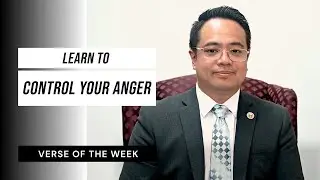 Learn To Control Your Anger | Verse of the Week