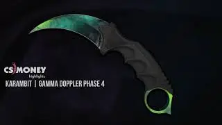 CS:GO | Karambit - Gamma Doppler Phase 4