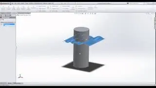 Surface Cut in SolidWorks