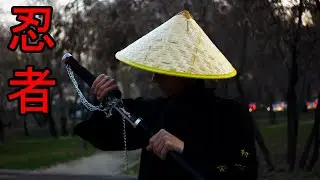НИНДЗЯ катается на РОЛИКАХ