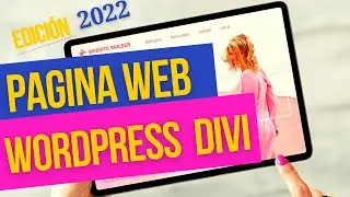 como crear una pagina web con divi y wordpress | Tutorial de Divi Theme
