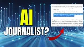 AI Is Coming For Game Journalists | A True Wake Up Call