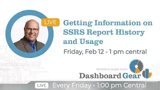 Getting Information on SSRS Report History and Usage