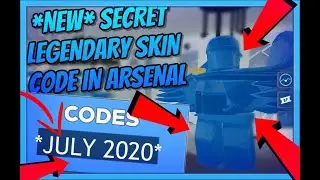 ALL NEW *FREE SECRET SKIN* CODES IN ARSENAL! *SUMMER UPDATE* July 2020 [Roblox]