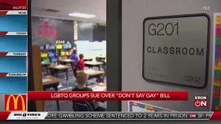 LGBTQ groups sue over Dont Say Gay bill