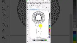 Duplicate objects around in coreldraw 