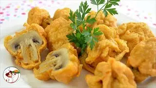 Грибы в кляре. Ну, ОЧЕНЬ вкусно, просто и быстро!