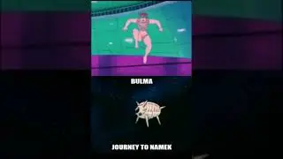 BULMA - JOURNEY TO NAMEK #shorts