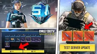 *NEW* COD Mobile Test Server Update! New Rank Reward Character? + Free Skin Bug & more! CODM 2024