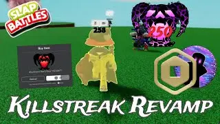 I Spent $550 On Killstreak Revamp To See All New Icons! Slap Battles Roblox