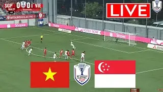 🔴LIVE : Vietnam vs Singapore | SEMI FINAL - AFF Championship 2024 | Match Live Now