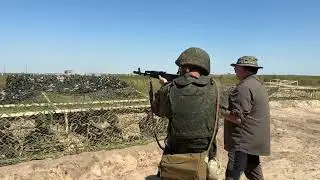 сбитие дронов из АК