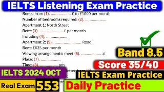 IELTS Listening Practice Test 2024 with Answers [Real Exam - 553 ]