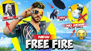 No More Gloo Wall 😭 But New Character Is Op!🔥 Free Fire Advance Server Gameplay