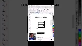 SP Logo Letter Design in CorelDRAW 