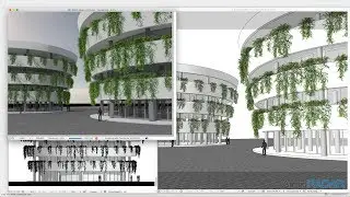 AR 2D-3D Parametric Plants 02 - Hanging Example