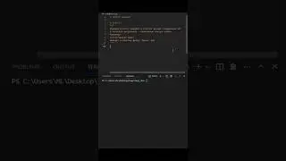 Учим Python по курсам в интернете! Пишем первую команду на Python #shorts