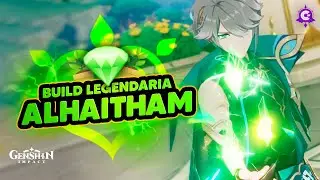 ✅BUILD LEGENDARIA de ALHAITHAM🌱 - Genshin Impact