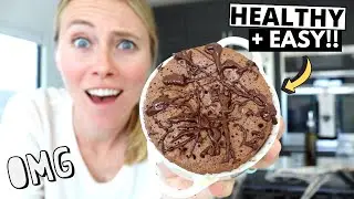 My NEW Zero Sugar Protein Brownie Recipe Takes 5 Minutes To Make 🍫
