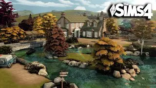 Huge English family farm | The Sims 4 speed build