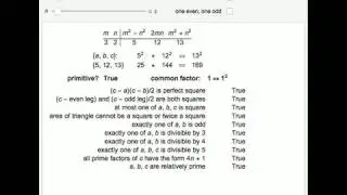 Euclid's Formula and Properties of Pythagorean Triples