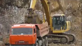 Карьер по добычи и переработке щебня в Томске*