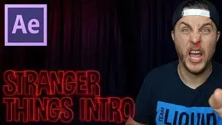 Stranger Things Intro - Adobe After Effects Tutorial