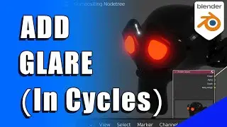 Blender Glare Node for Cycles Glow / Bloom (Micro Tip)