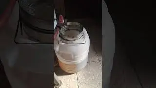 Вскрываем рамки откачать мёд 