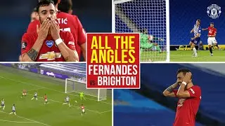 All the Angles | Fernandes finishes classic counter attack! | Brighton v Manchester United