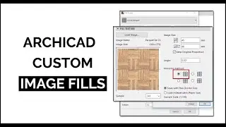 How to Create Custom Image Fills from ArchiCAD 23 Surfaces