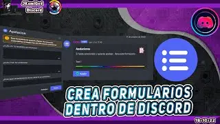 Forms - Crea formularios para discord 💠 Discord 📡 JKamiGod