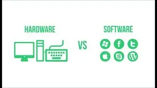 Computer Fundamentals - Hardware vs  Software - Learn How to Use Computers & Basics for Beginners PC