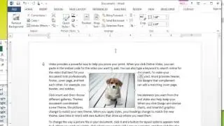 Microsoft Word - Text Wrap