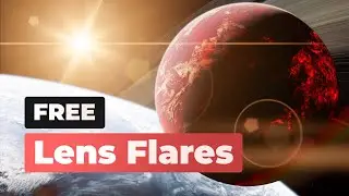 8 Free Lens Flares for Blender #b3d