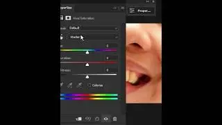 Adobe Photoshop Diş Beyazlatma | Photoshop Short