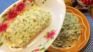 Намазка из сала. Кручёное сало с чесноком. Просто и вкусно!