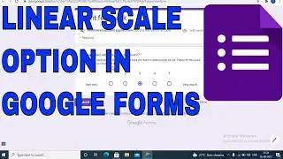 Linear Scale in Google Forms