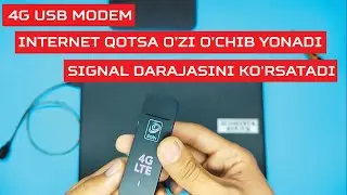 Huawei E3372 4G USB modemning cheksiz imkoniyatlari. Auto-restart, auto-reconnect. Mod. proshivka