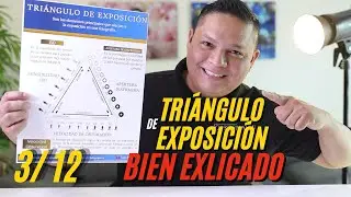 TRIÁNGULO DE EXPOSICIÓN, ( ISO, DIAFRAGMA Y VELOCIDAD DE OBTURACIÓN)