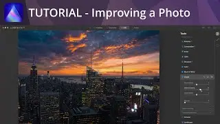 LuminarAI Tutorial - Improving a Photo