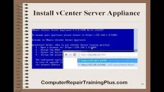 Install vCenter Server Appliance