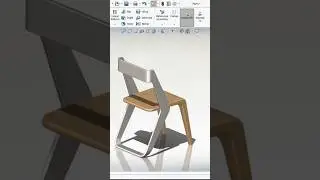 Chair in Solidworks. Watch the full video tutorial on my YouTube channel. 