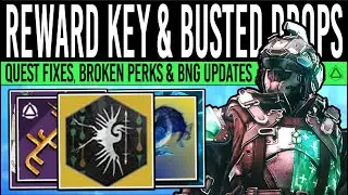 Destiny 2: SECRET LOOT KEY & QUEST UPDATES! Loot WARNING, New Armor, Broken Perks, Next Patch & More