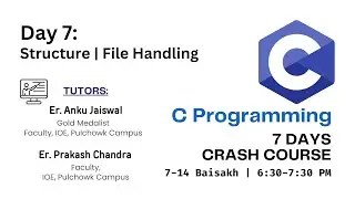 Day 7: Structure and File In C