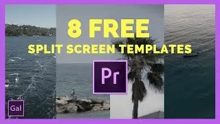 Free Split Screen Templates for Adobe Premiere Pro cc !