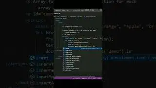 JavaScript array |looping array #shorts #javascript