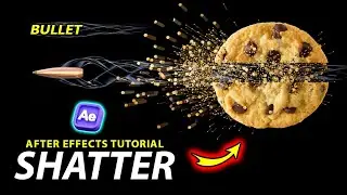 How to Shatter Anything in After Effects Easy Tutorial for Beginners Adobe After Effects Tutorial