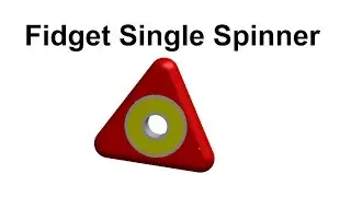 How to Make Fidget Single Spinner