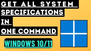 Get all System Specifications in One Command | Create System Specification Report